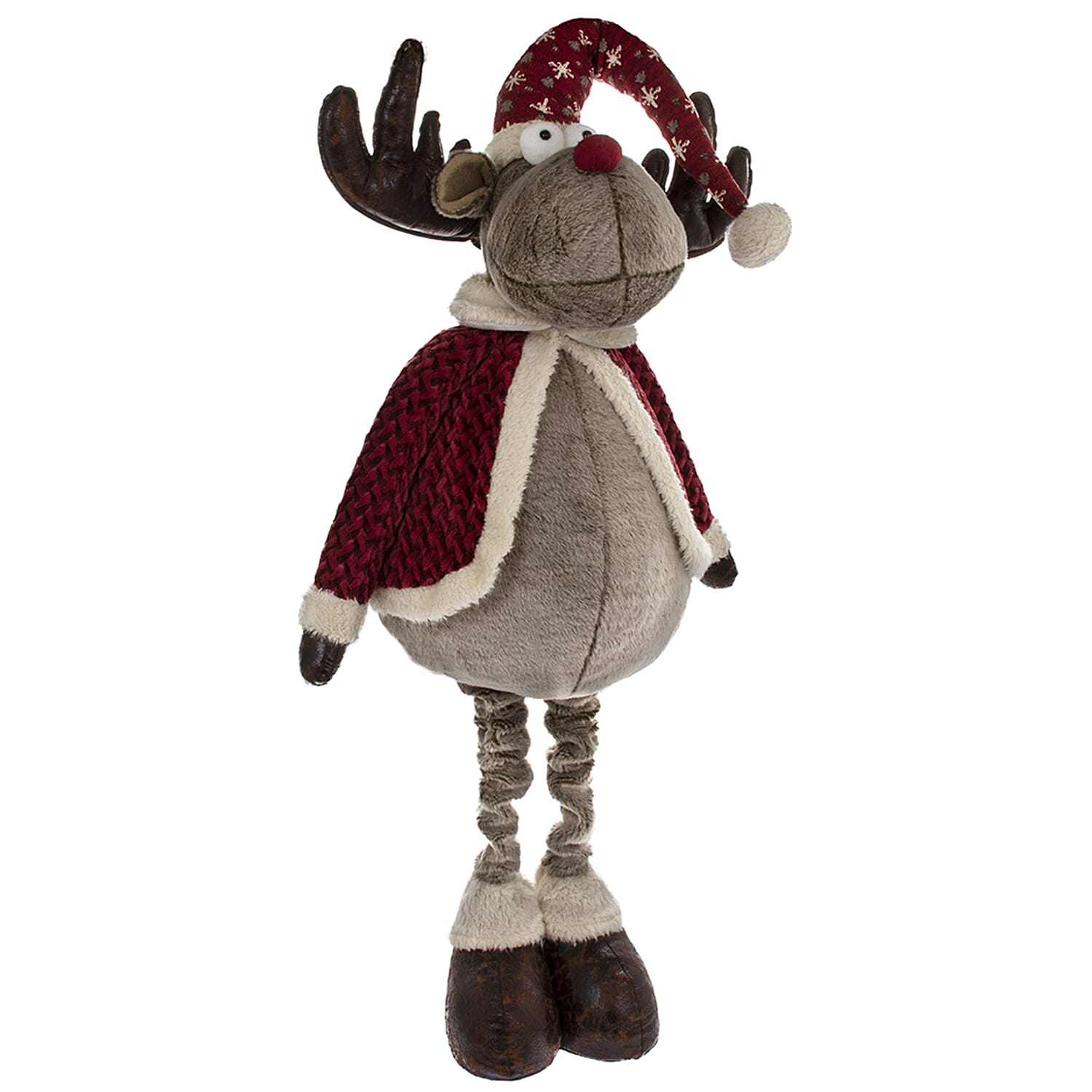 Lesser & Pavey Plush Telescopic Legs (Size 130 Cm) - Red