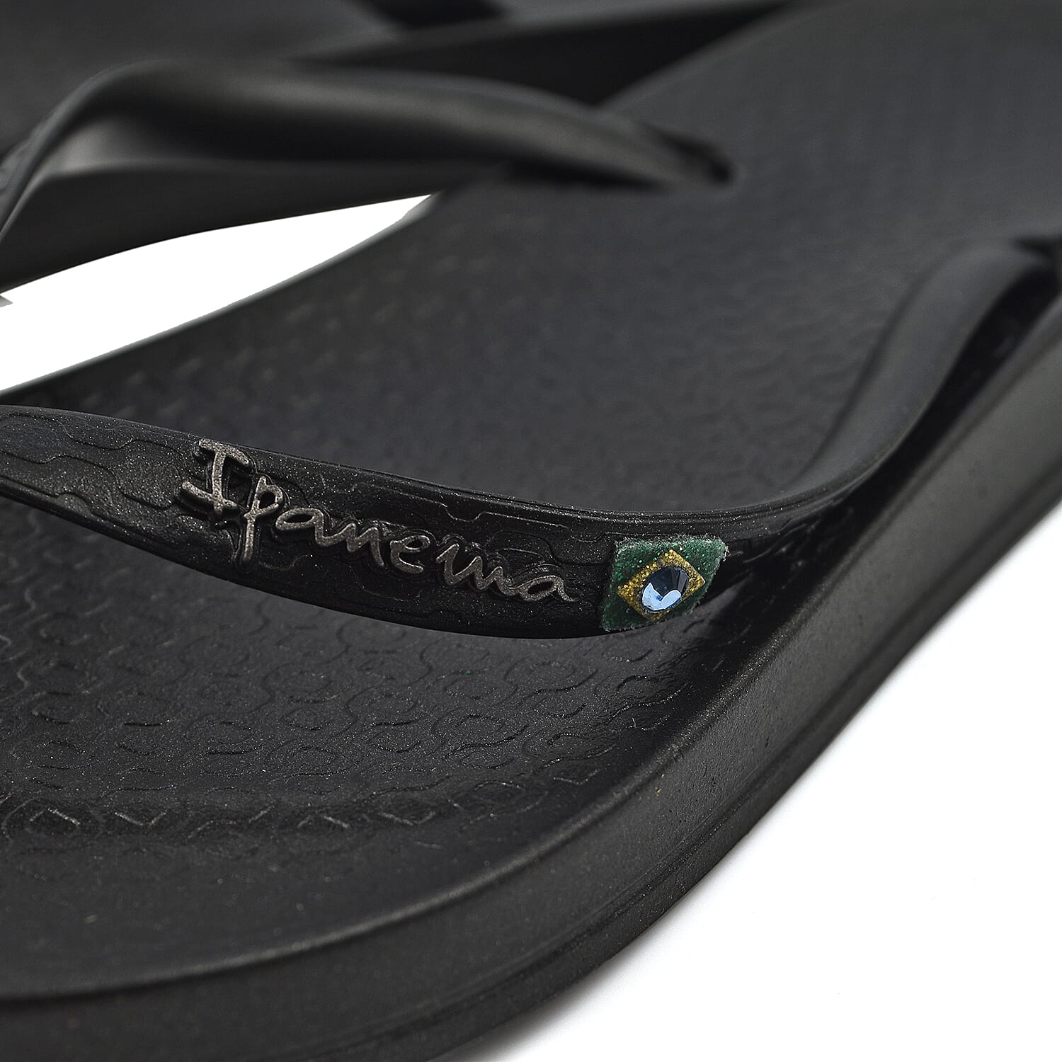 Ipanema Womens Slippers Anatomica Brilliant 21 (Size-4) - Black