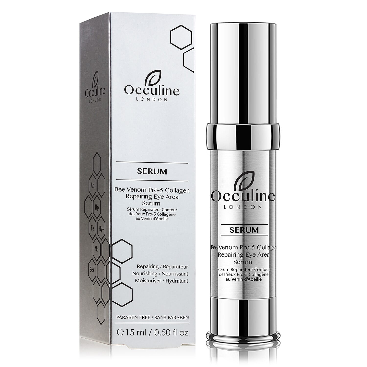 Occuline: Bee Venom & Pro-5 Collagen Repairing Eye Serum - 15ml