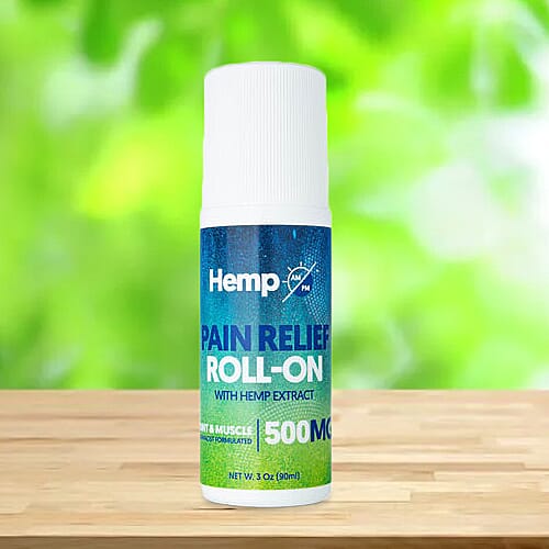 Hemp AM PM: Pain Relief Roll-on (500mg) - 90ml