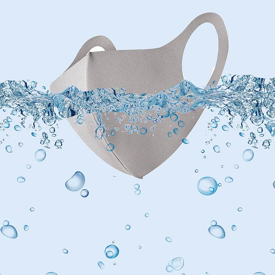 Reusable Washable Face Covering  - Grey