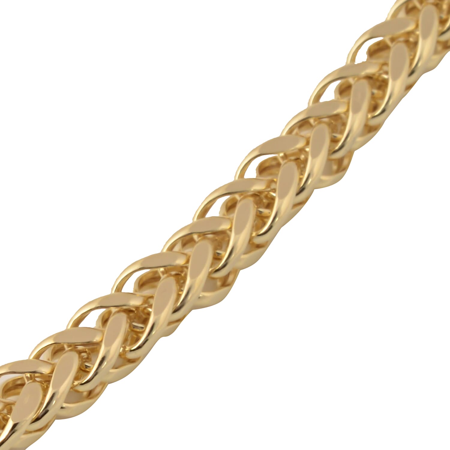 9K Yellow Gold Spiga Chain (Size 20), Gold wt 6.24 Gms
