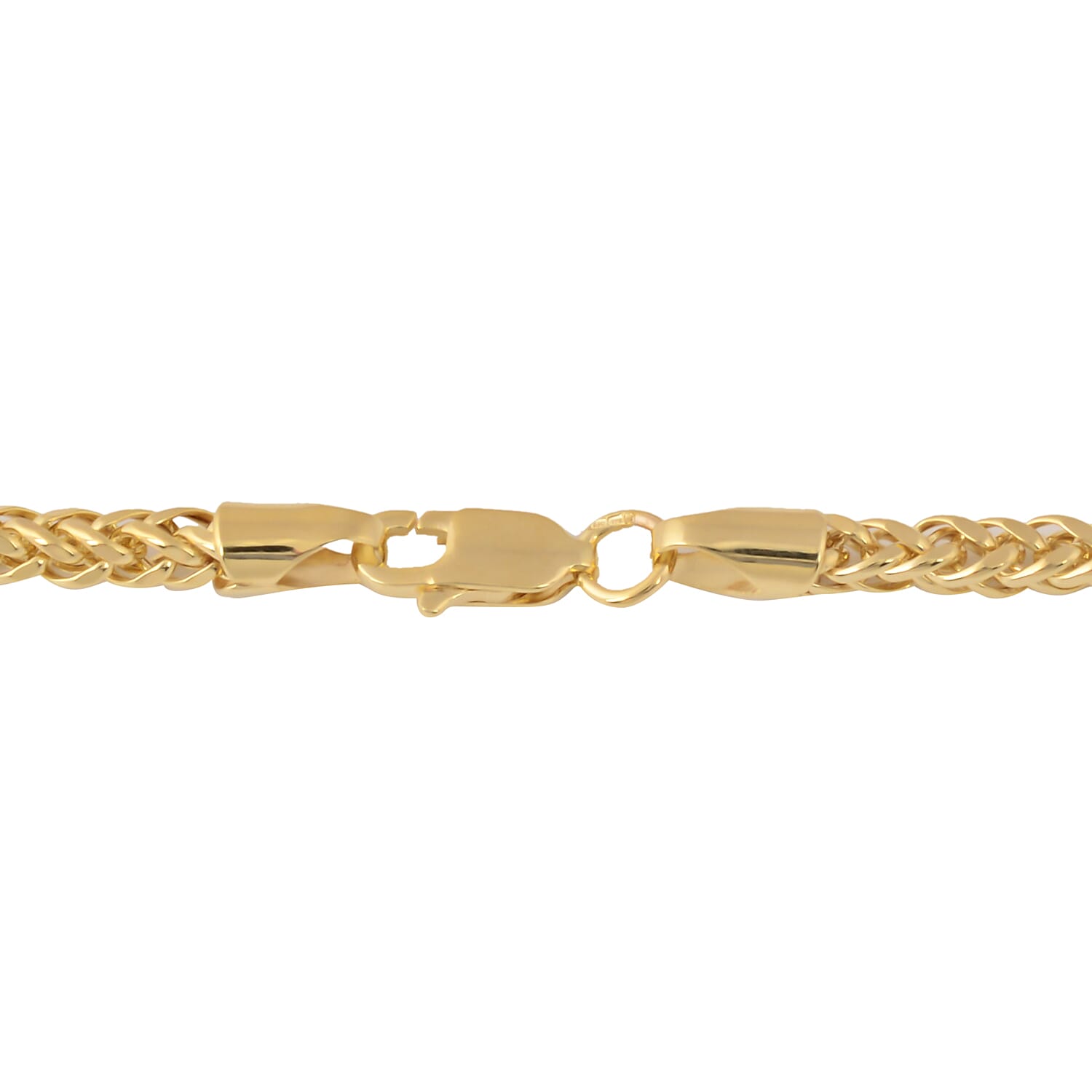 9K Yellow Gold Spiga Chain (Size 20), Gold wt 6.24 Gms
