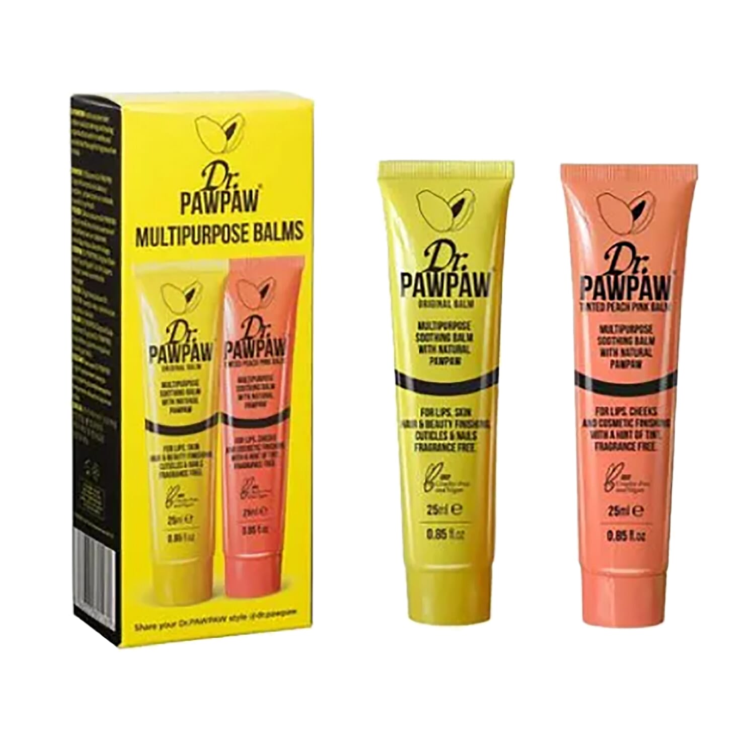 Dr Paw Paw (Duo Set Incl. Original Balm & Tinted Peach Pink Balm)