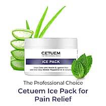 Cetuem Reusable Ice Pack for Pain Relief &ndash; Muscles, Joints and Tendinitis