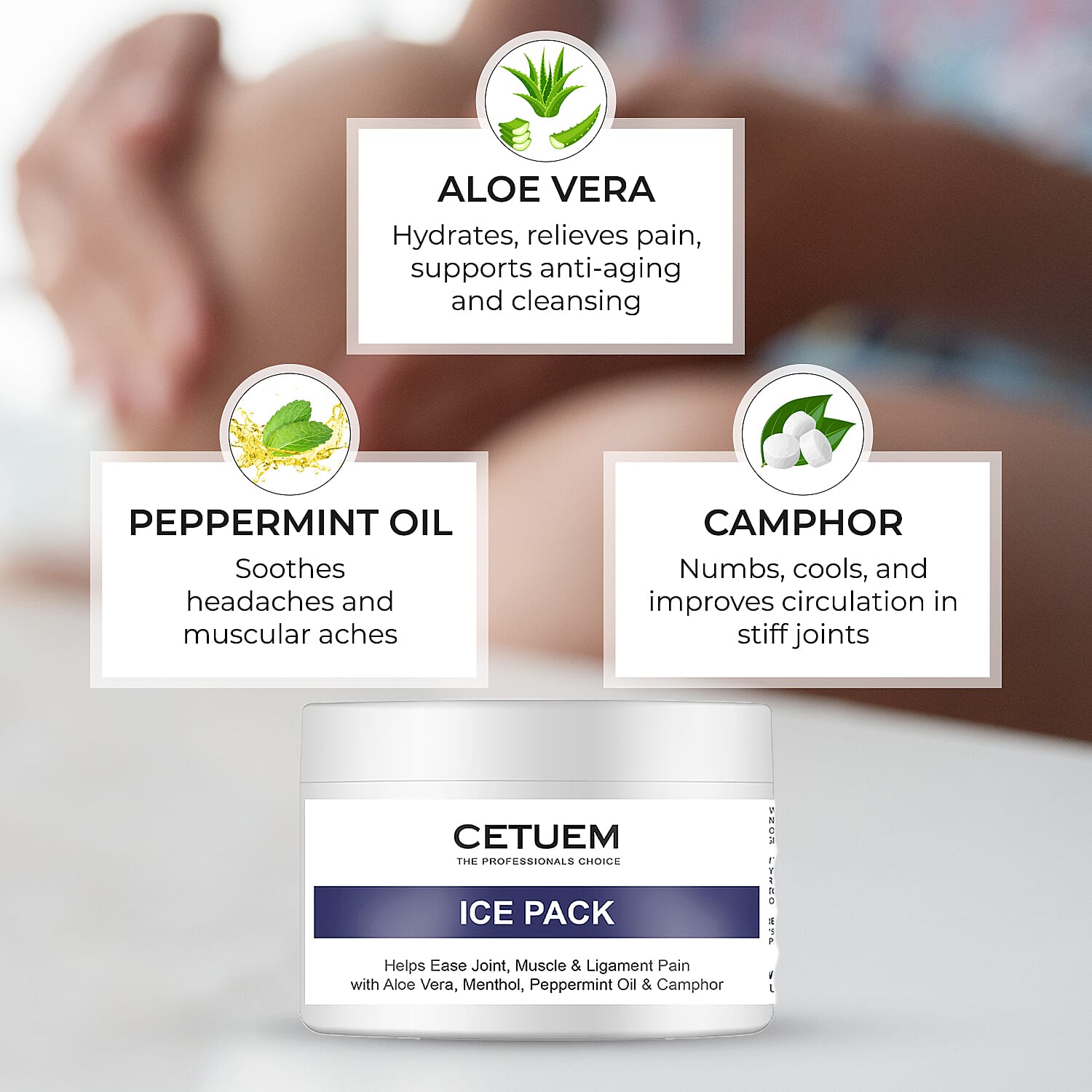 Cetuem- Ice Pack - 100ml