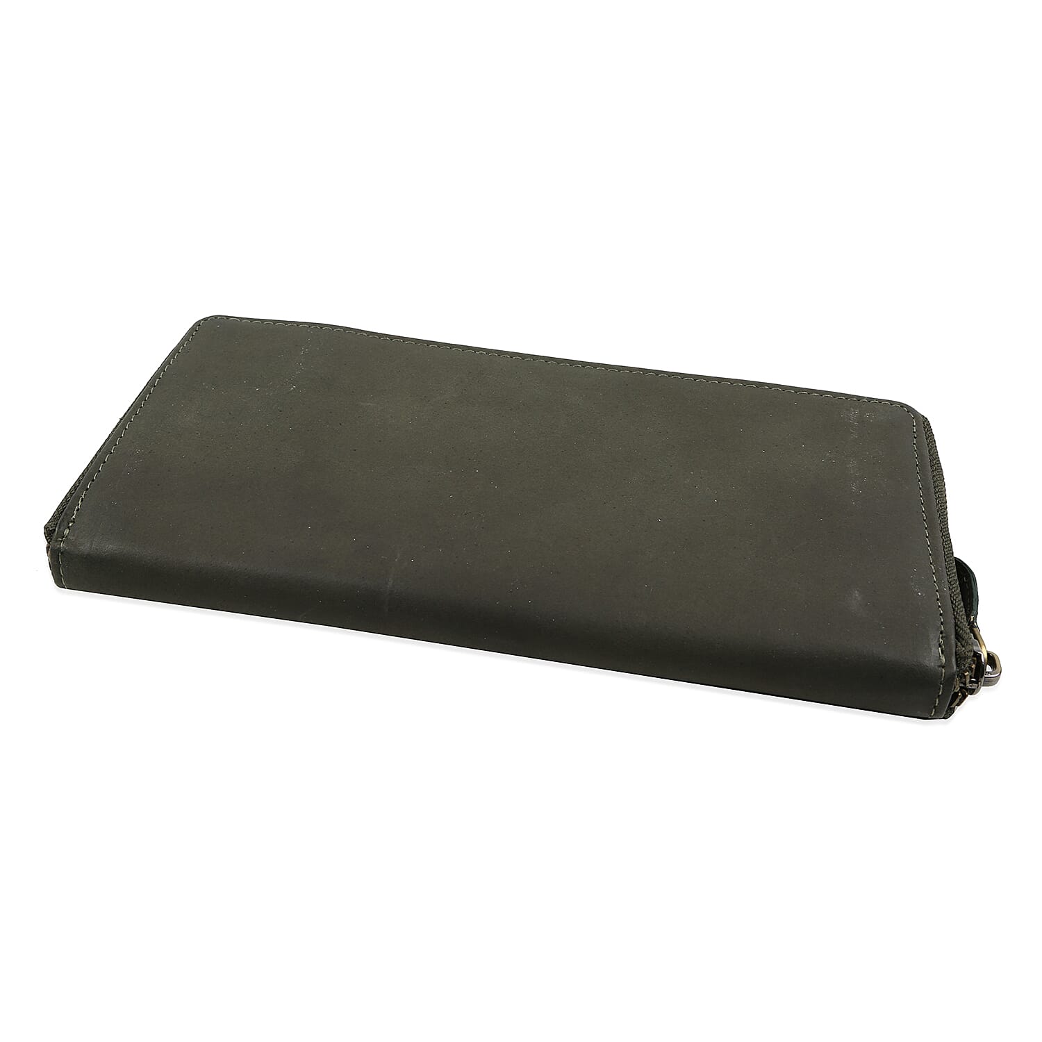 MCS Country Classics 100% Genuine Leather Wallet (20x10x2 Cm) - Dark Green