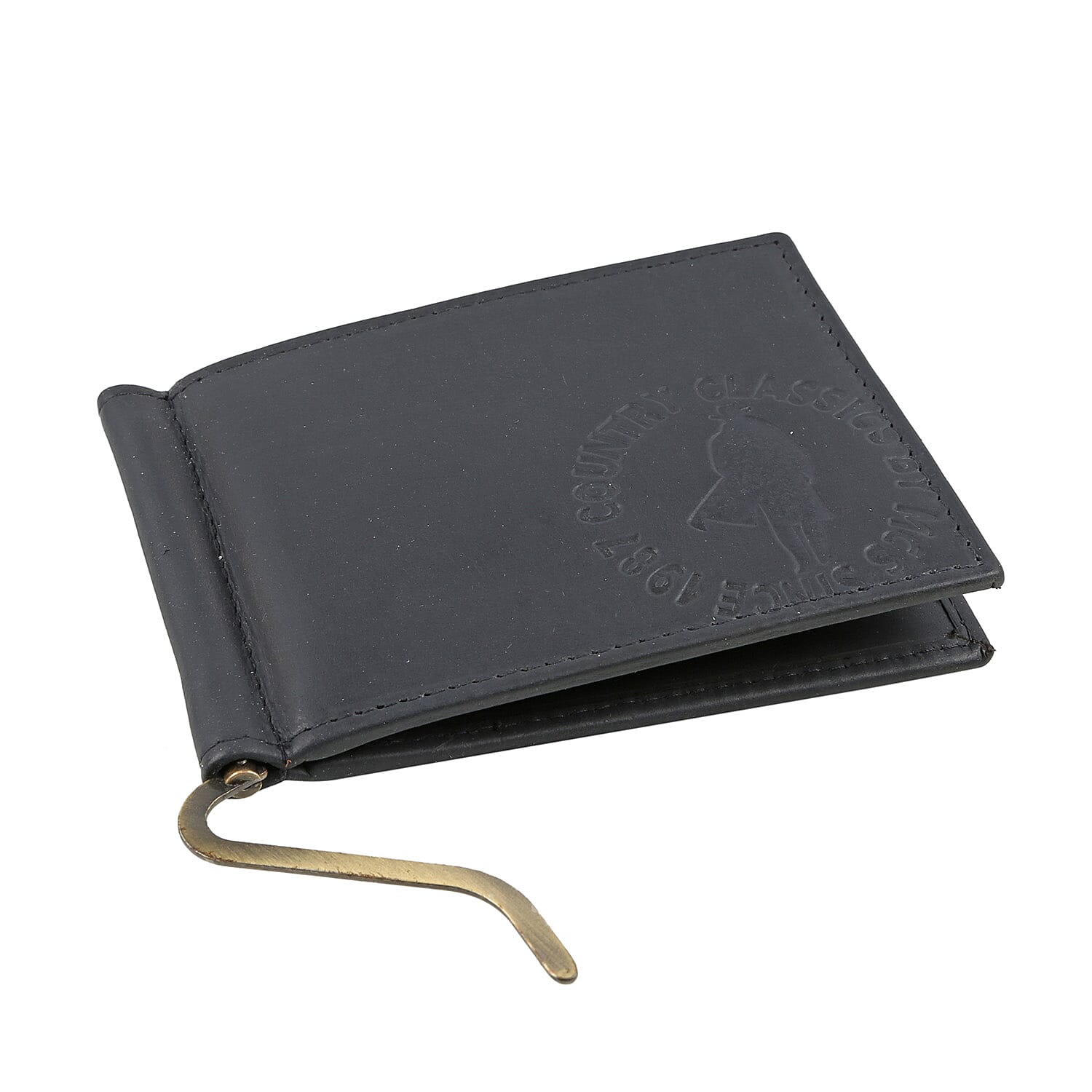 MCS Country Classics 100% Genuine Leather Wallet (8x11cm) - Dark Blue