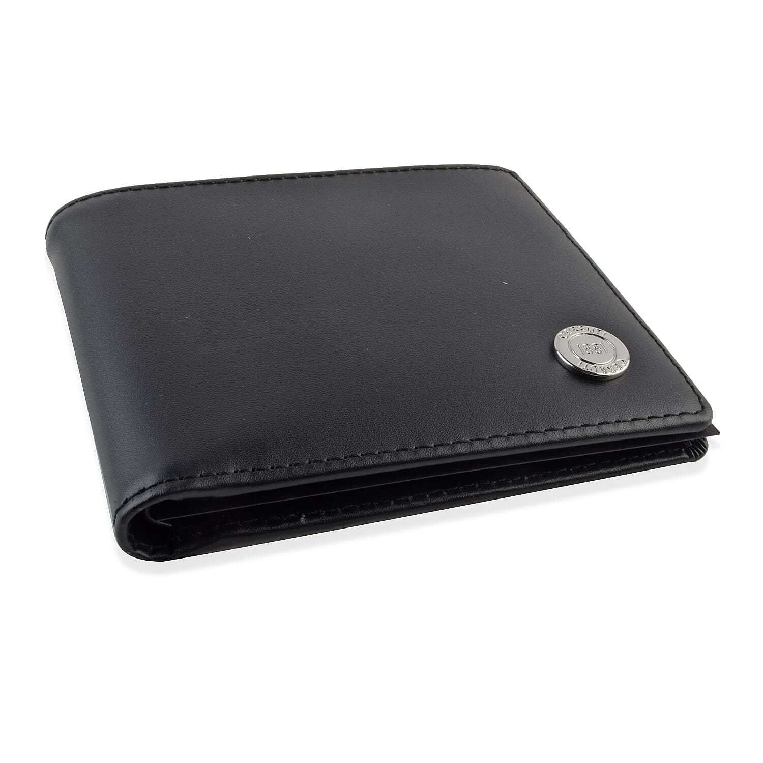 CERRUTI 1881 100 Genuine Leather Wallet Size 11.5x9.5 Cm