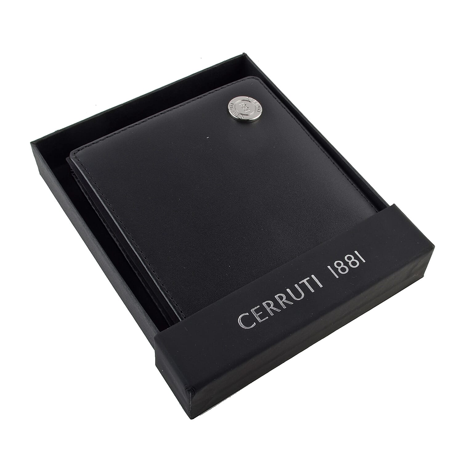 CERRUTI 1881 100 Genuine Leather Wallet Size 11.5x9.5 Cm