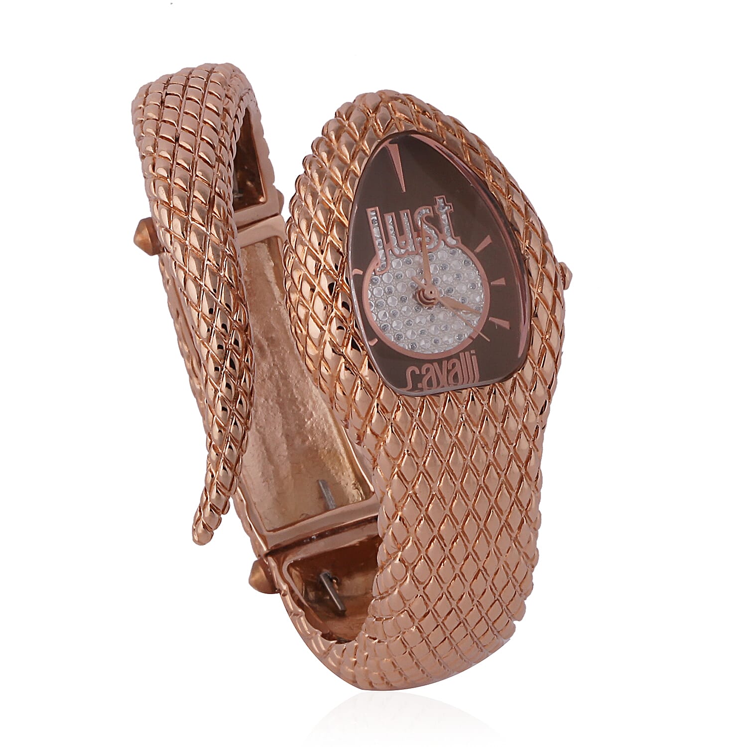Close Out Deal- JUST CAVALLI: Swiss Movement Dial Watch  - Rose Gold