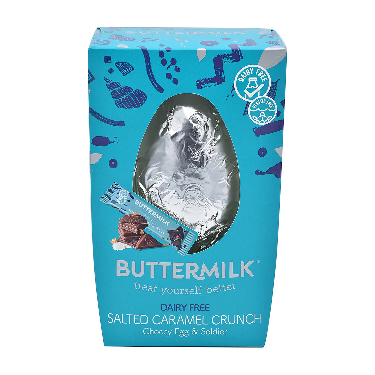 Buttermilk Dairy Free Gluten Free Salted Caramel Crunch Egg 1 x165g