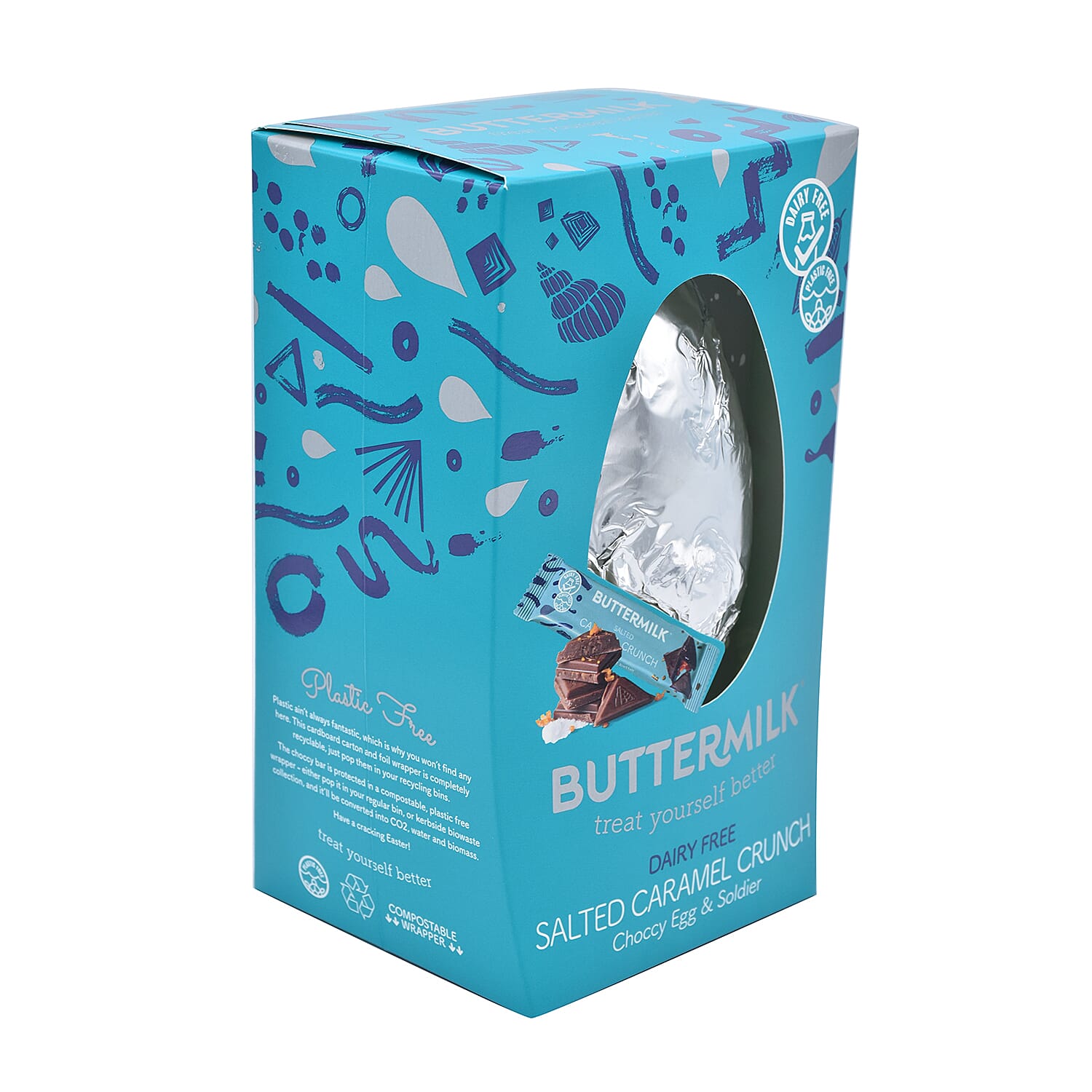Buttermilk Dairy Free Gluten Free Salted Caramel Crunch Egg 1 x165g