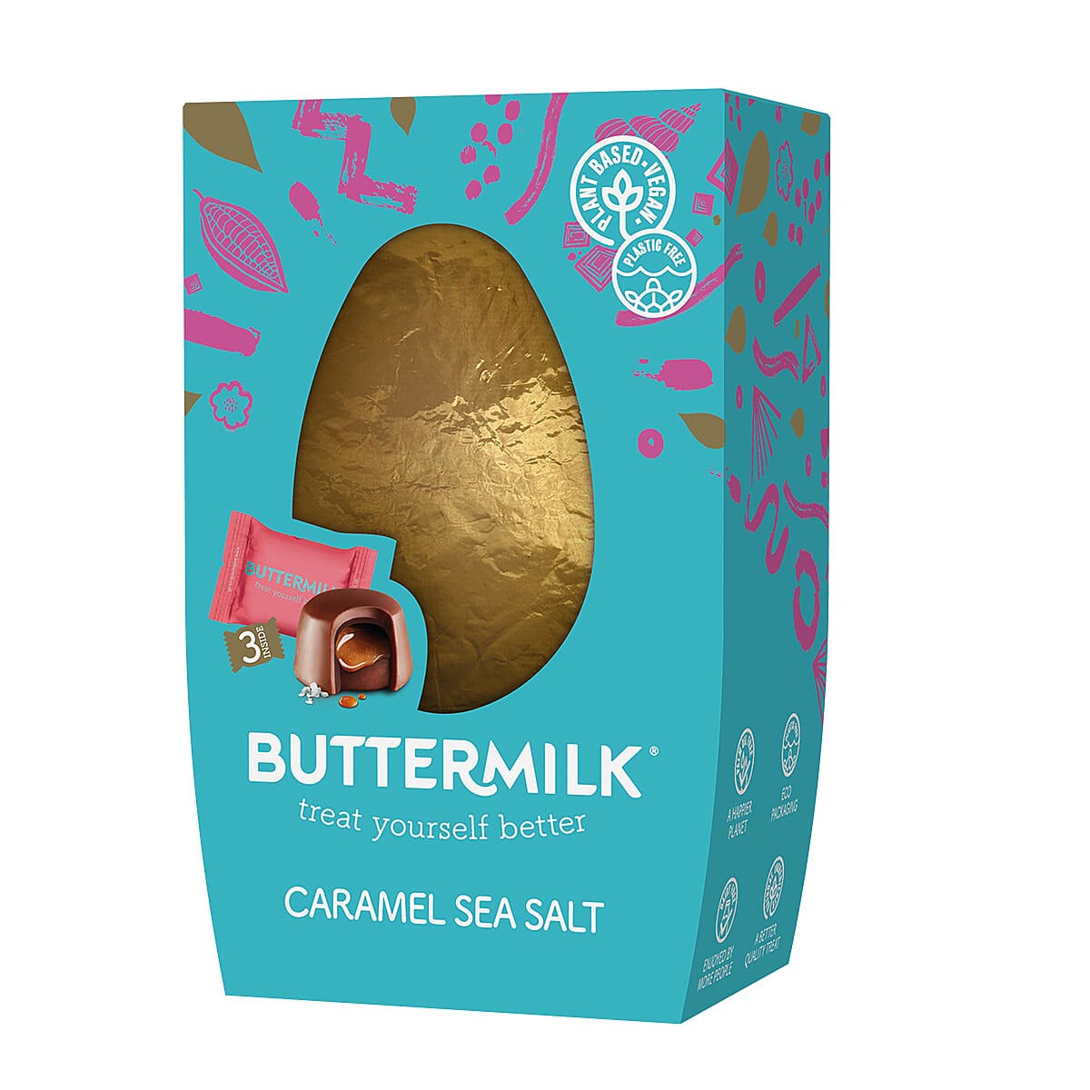 Buttermilk Caramel Sea Salt Easter Egg 1 x 224g