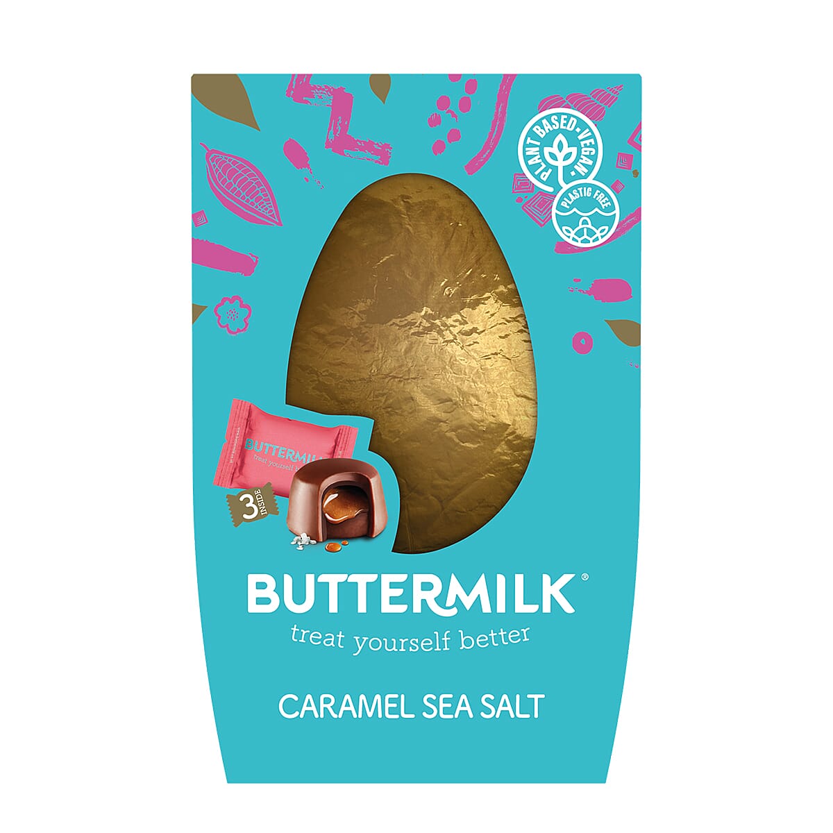 Buttermilk Caramel Sea Salt Easter Egg 1 x 224g
