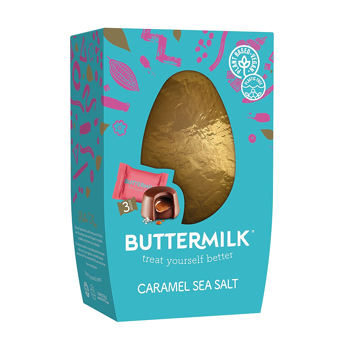 Buttermilk Caramel Sea Salt Easter Egg 1 x 224g