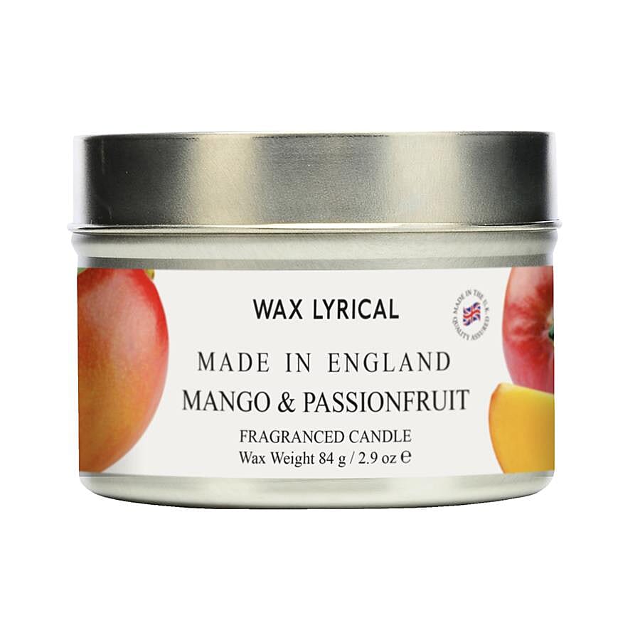 Wax Lyrical England - Mango and Passion Fruit Candle Tin