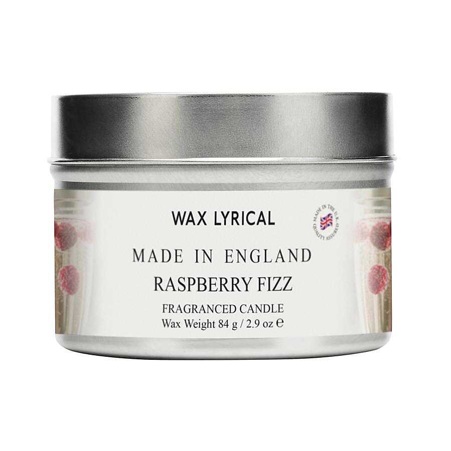 Wax Lyrical England - Raspberry Fizz Candle Tin