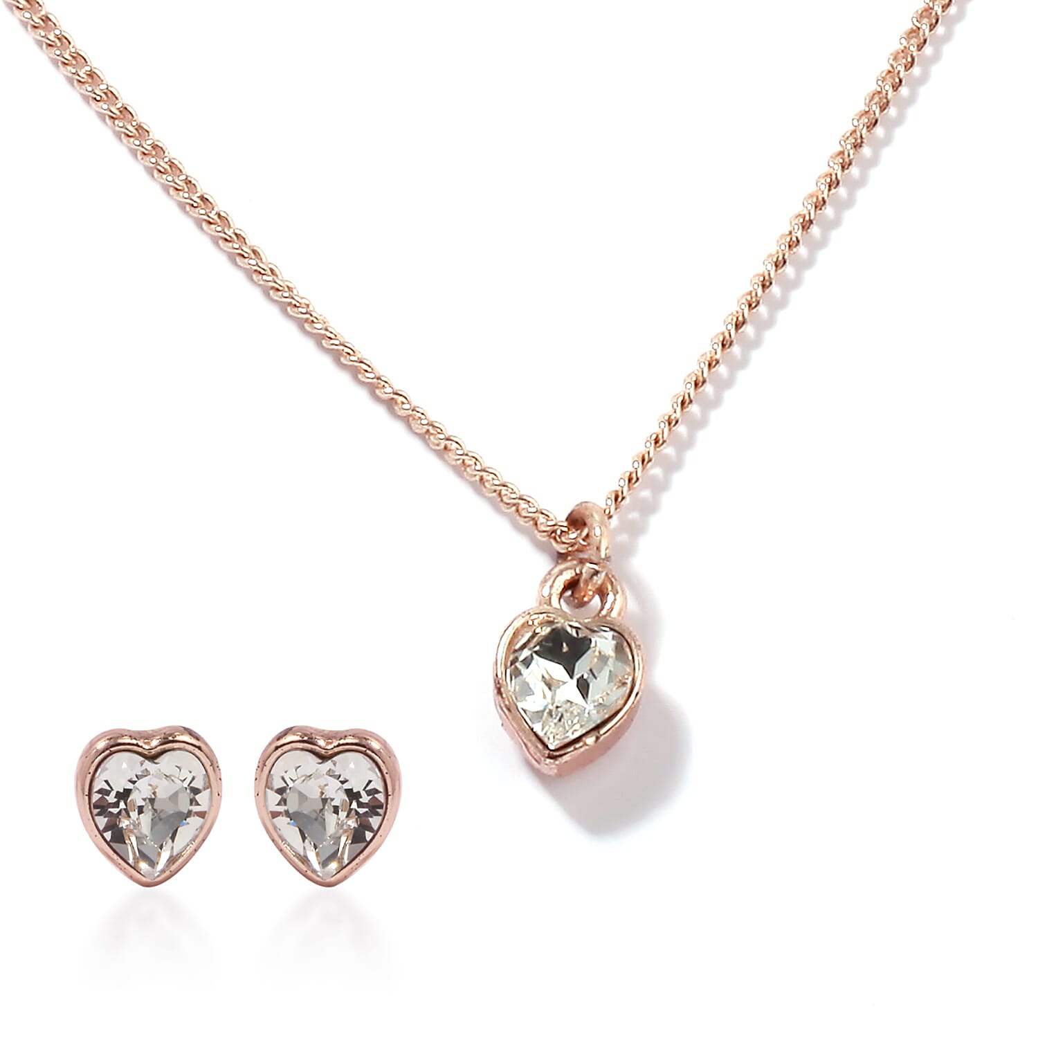 Eternity heart deals necklace