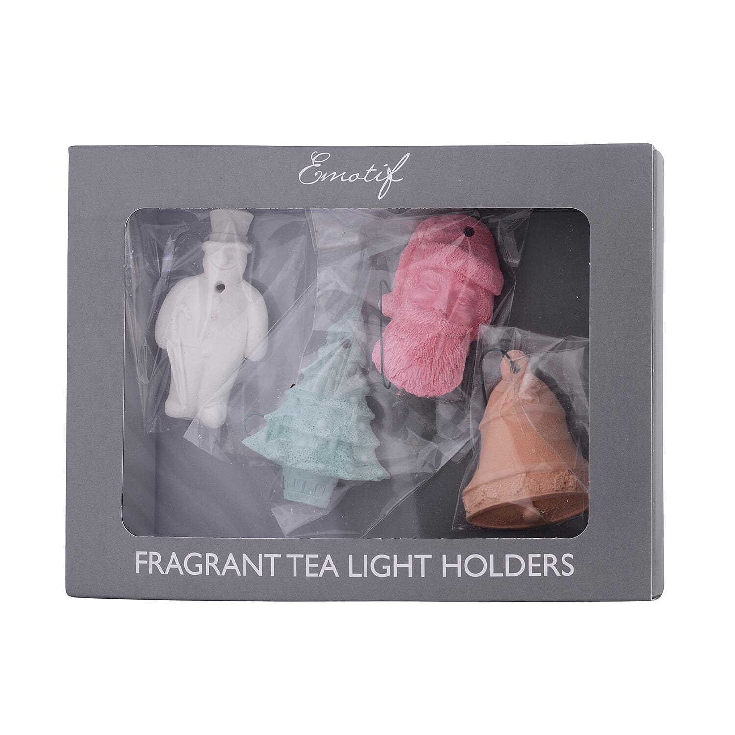 4 Pcs Set Fragranced Christmas Decorations Multi