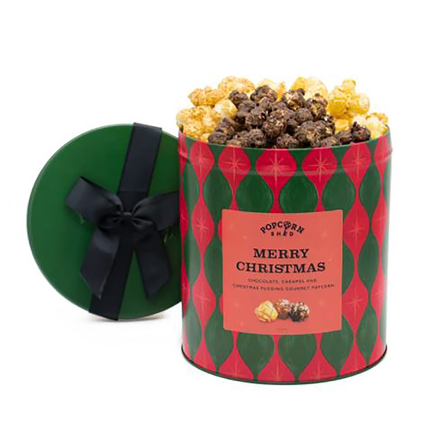 POPCORN SHED Merry Christmas Gift Tin 400g