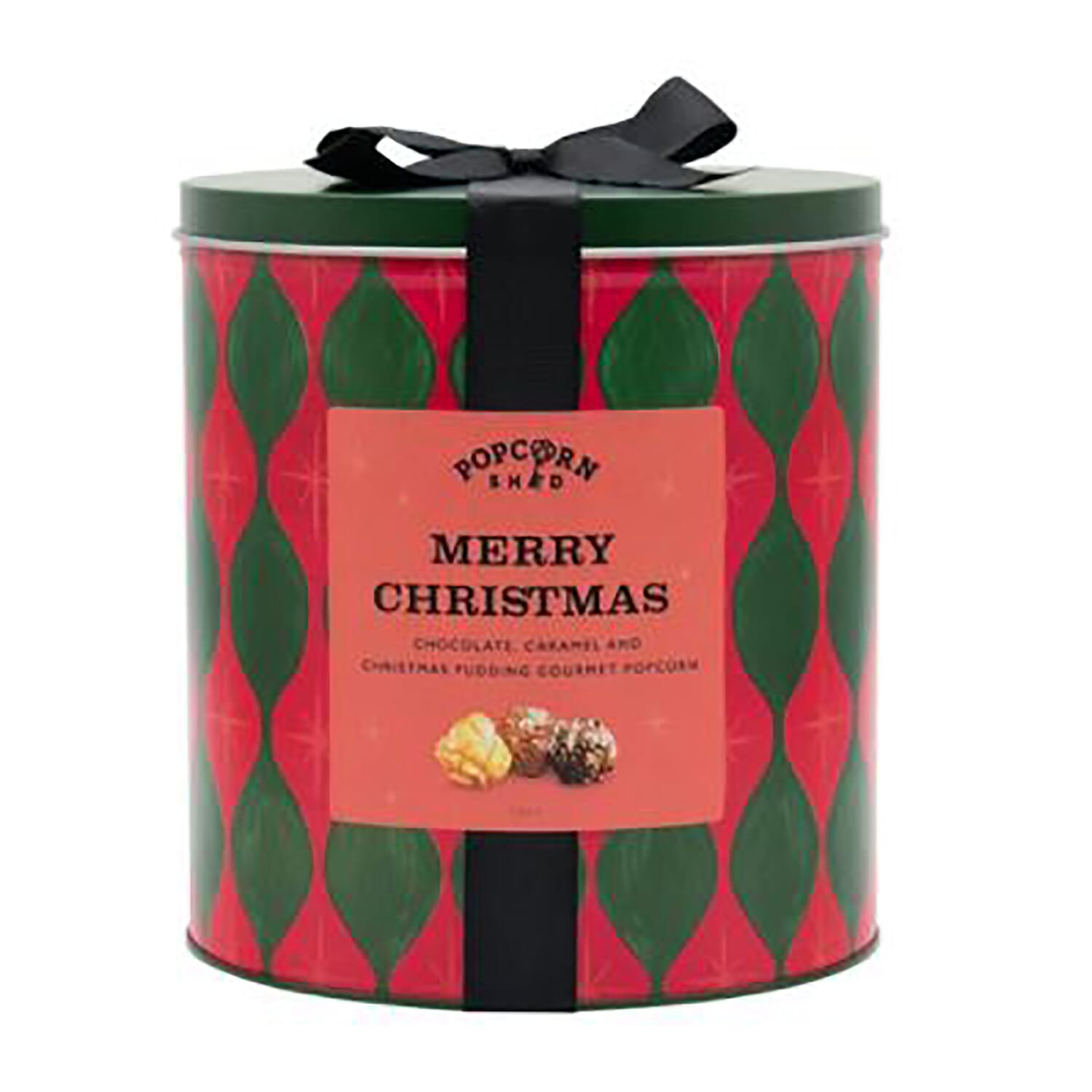 POPCORN SHED Merry Christmas Gift Tin 400g