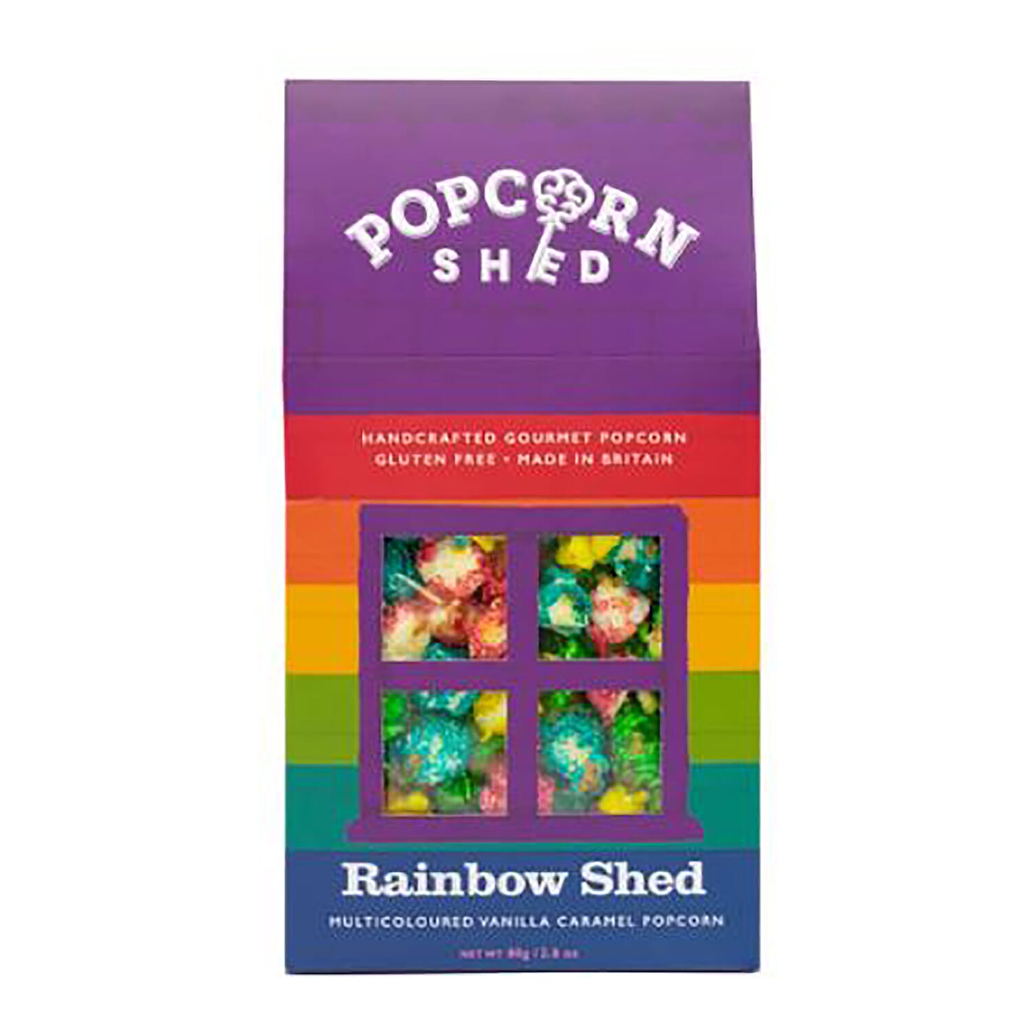 POPCORN SHED 3-shed Gourmet Popcorn Selection Pack (Rainbow/Birthday Cake/Cookies & Cream)