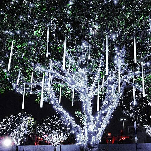 LED Icicle  Meteor Shower String Light (50 cm) - Warm White