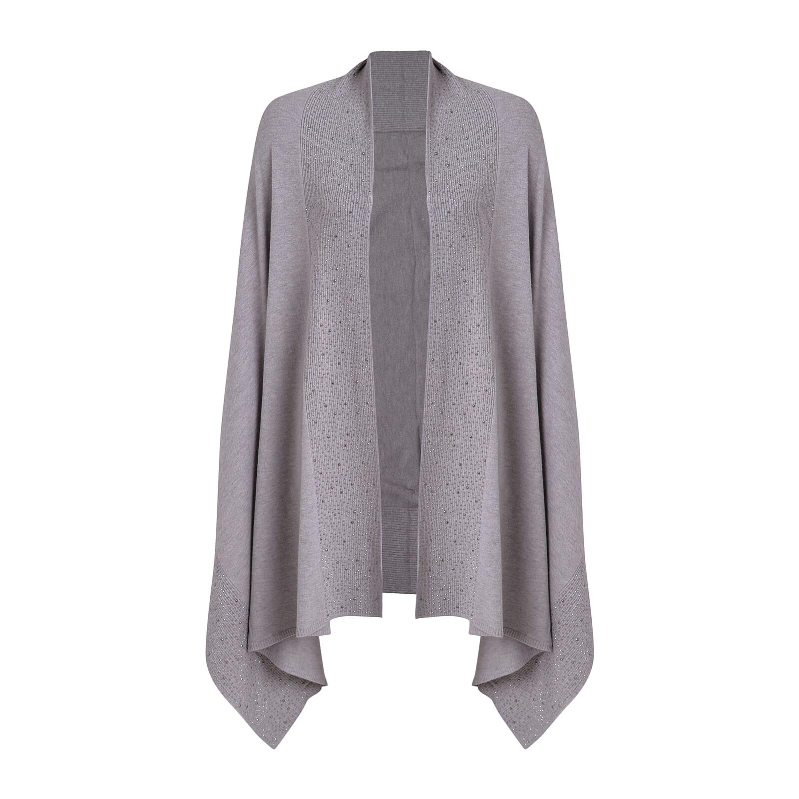 Kris Ana Scattered Shawl One Size (8-16, 170x75cm) - Grey