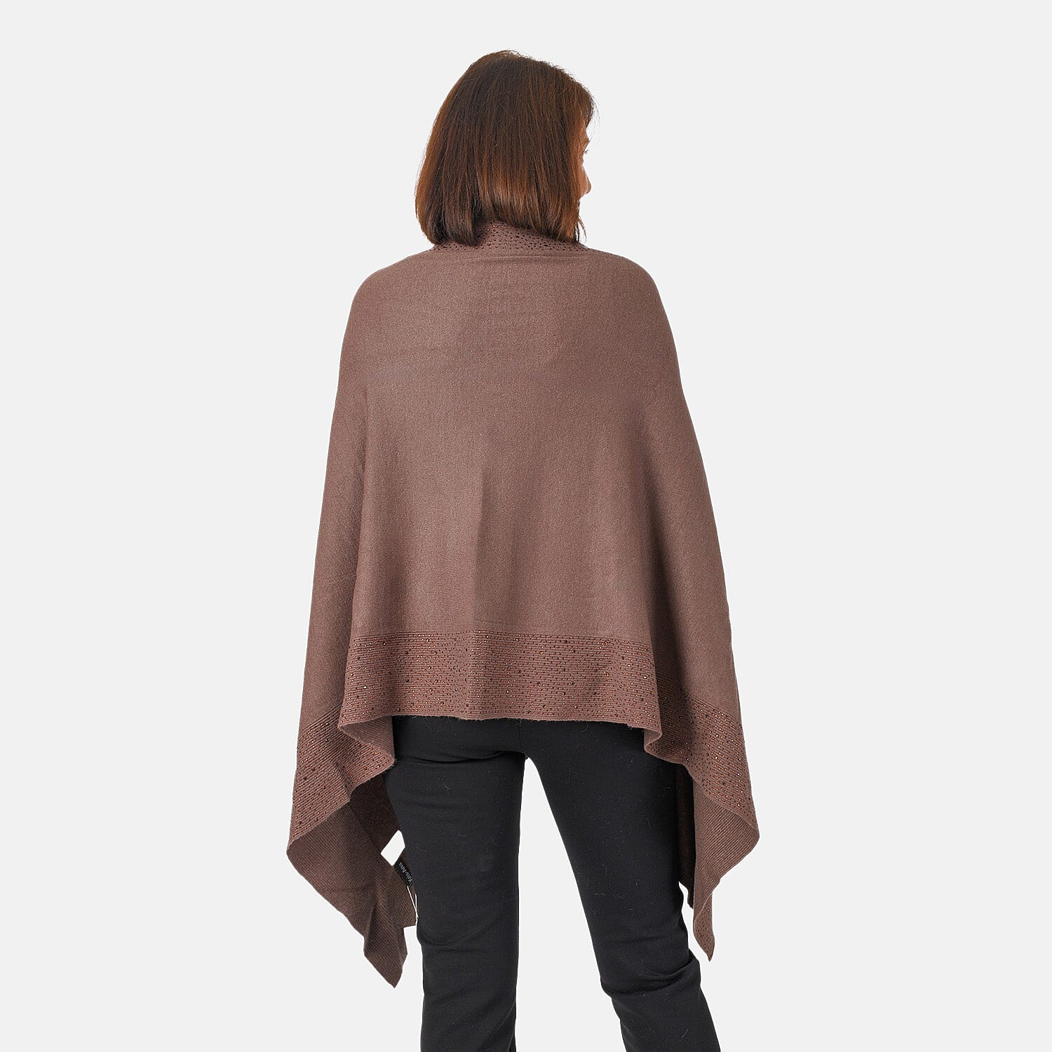 Kris Ana Scattered Shawl One Size (8-16, 170x75cm) - Taupe