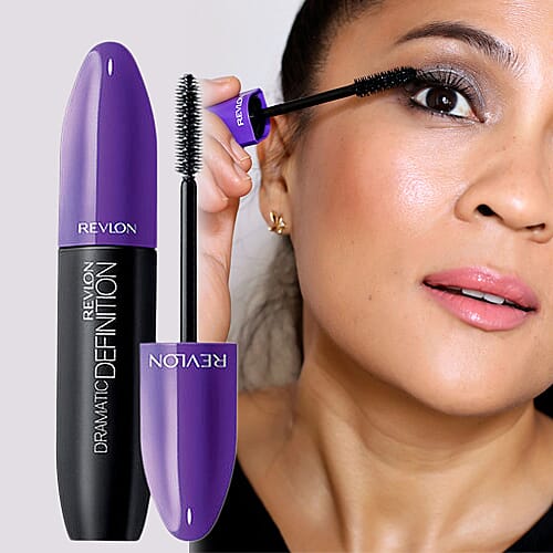 Revlon: Dramatic Definition Waterproof Mascara - Black & Mega Multiplier Mascara - Black