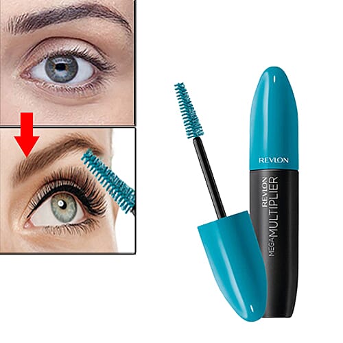 Revlon: Super Length Mascara Waterproof - Black & Mega Multiplier Mascara - Black (8.5ml Each)