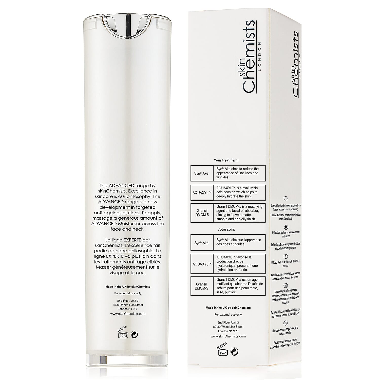 skinChemists: Advanced Wrinkle Killer Duo Moisturiser - 50ml
