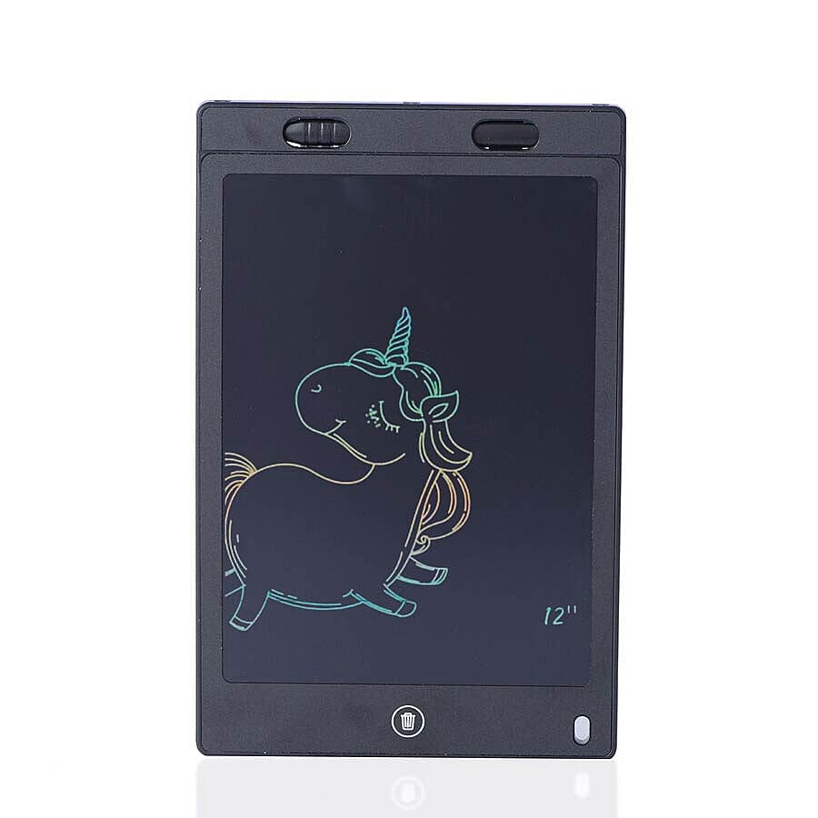 8.5 Inch Lightweight & Scratch Resistant LCD Writing Drawing Tablet Doodle Board for Kids - Black
