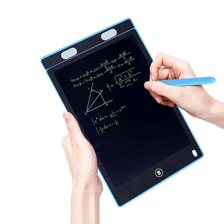 8.5 Inch Lightweight & Scratch Resistant LCD Writing Drawing Tablet Doodle Board for Kids - Blue