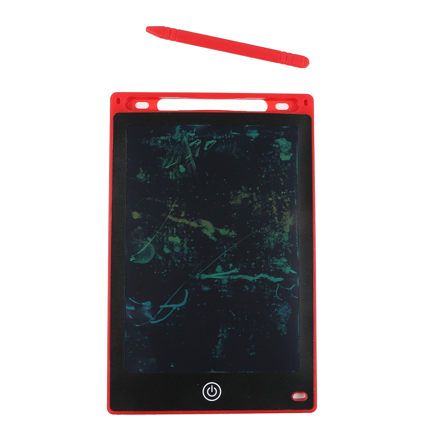 8.5 Inch Lightweight & Scratch Resistant LCD Writing Drawing Tablet Doodle Board for Kids - Red