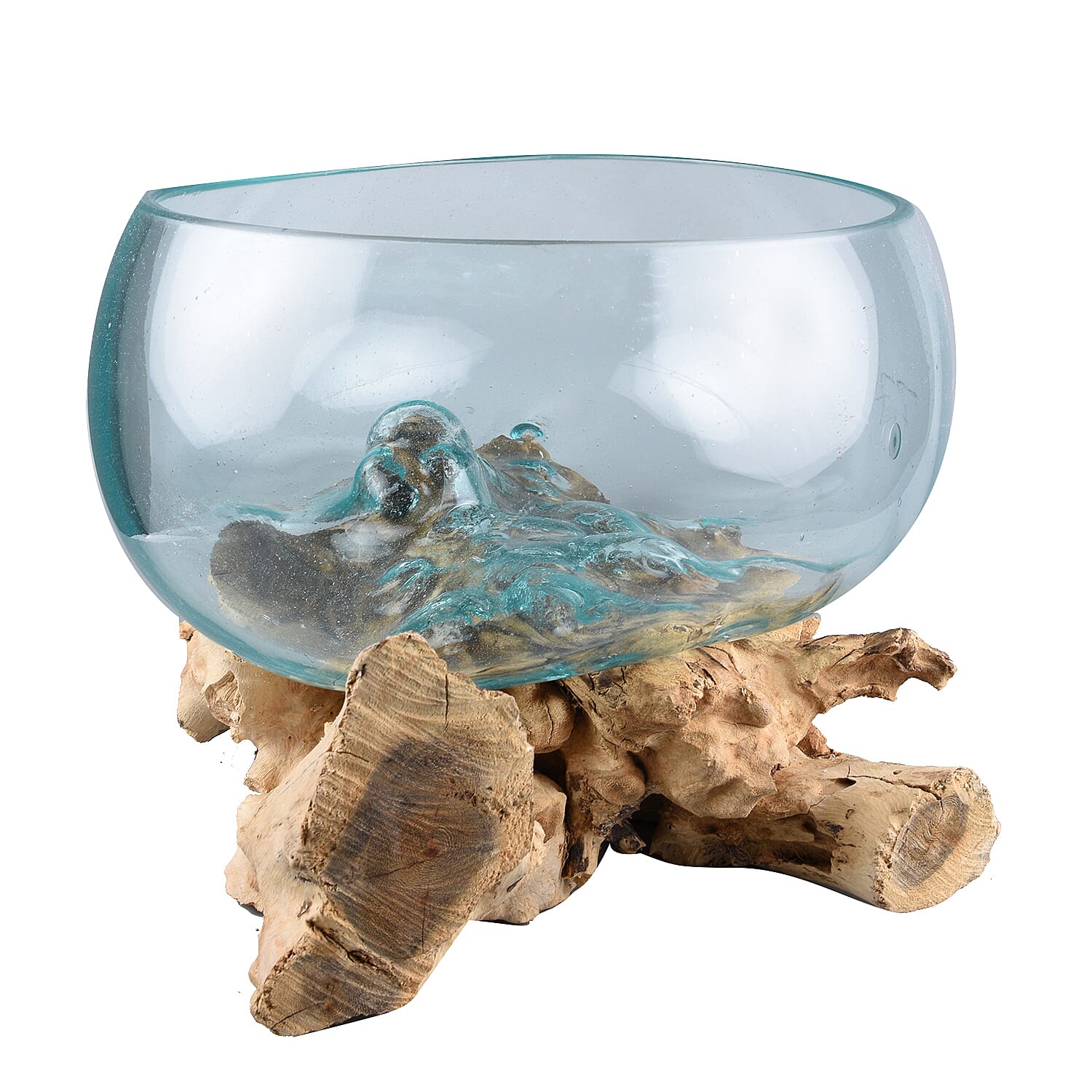 Jardin de Bali - Gamal Wood Fruit Bowl (Height 15-20 Cm)