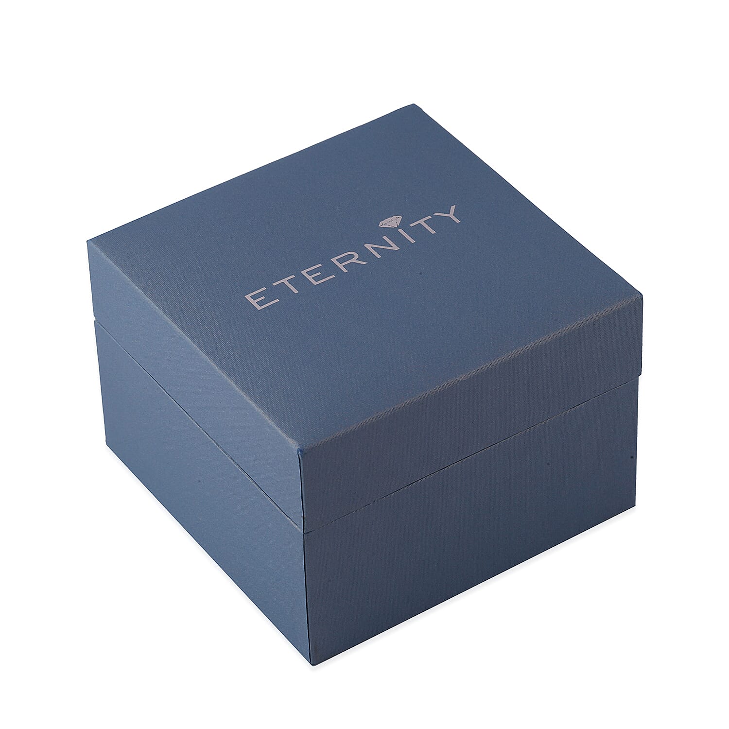 ETERNITY  Studded Ladies Watch with a Genuine Leather Strap - Rose Gold Tone