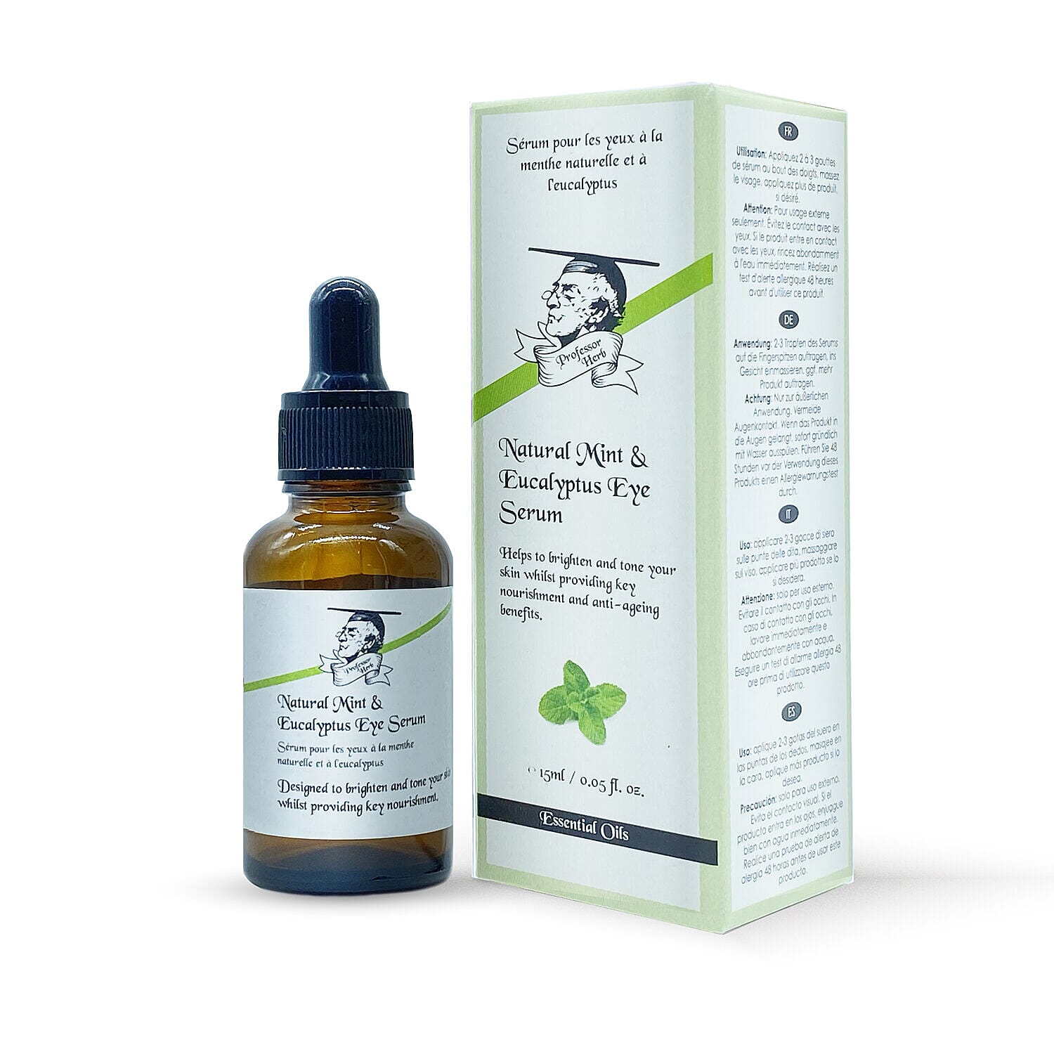 Professor Herb: Mint & Euclyptus Eye Serum - 15ml