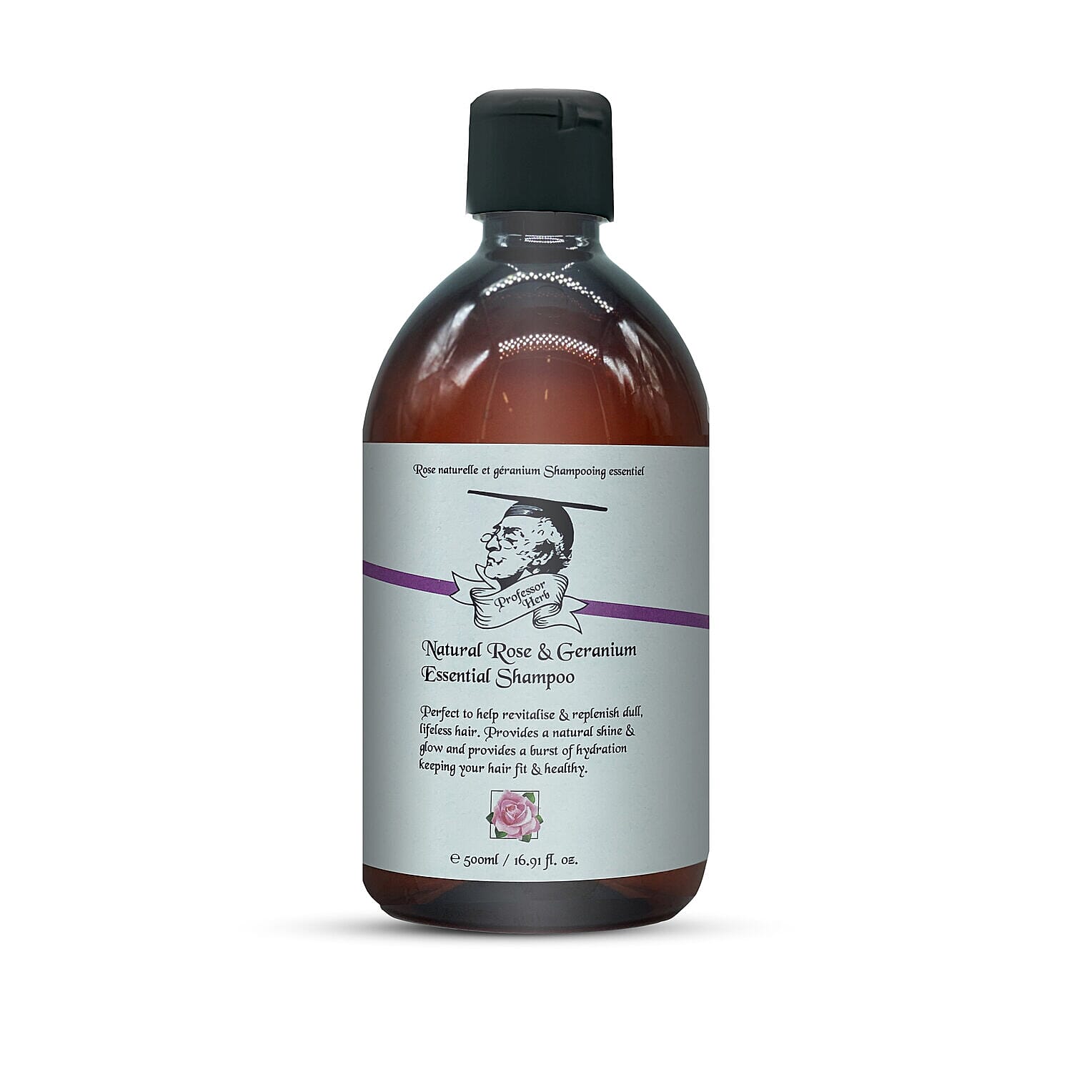 Professor Herb: Rose & Geranium Shampoo - 500ml