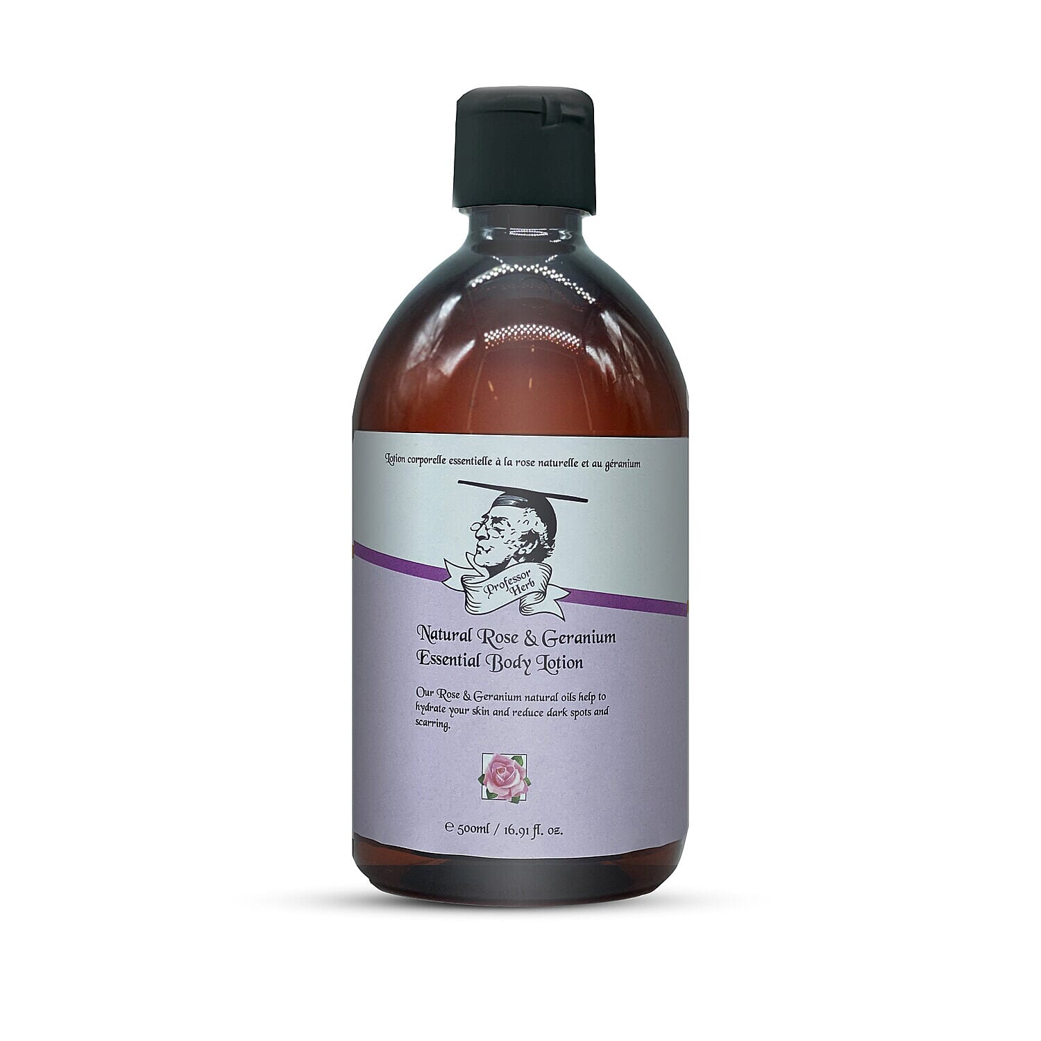 Professor Herb: Rose & Geranium Body Lotion - 500ml
