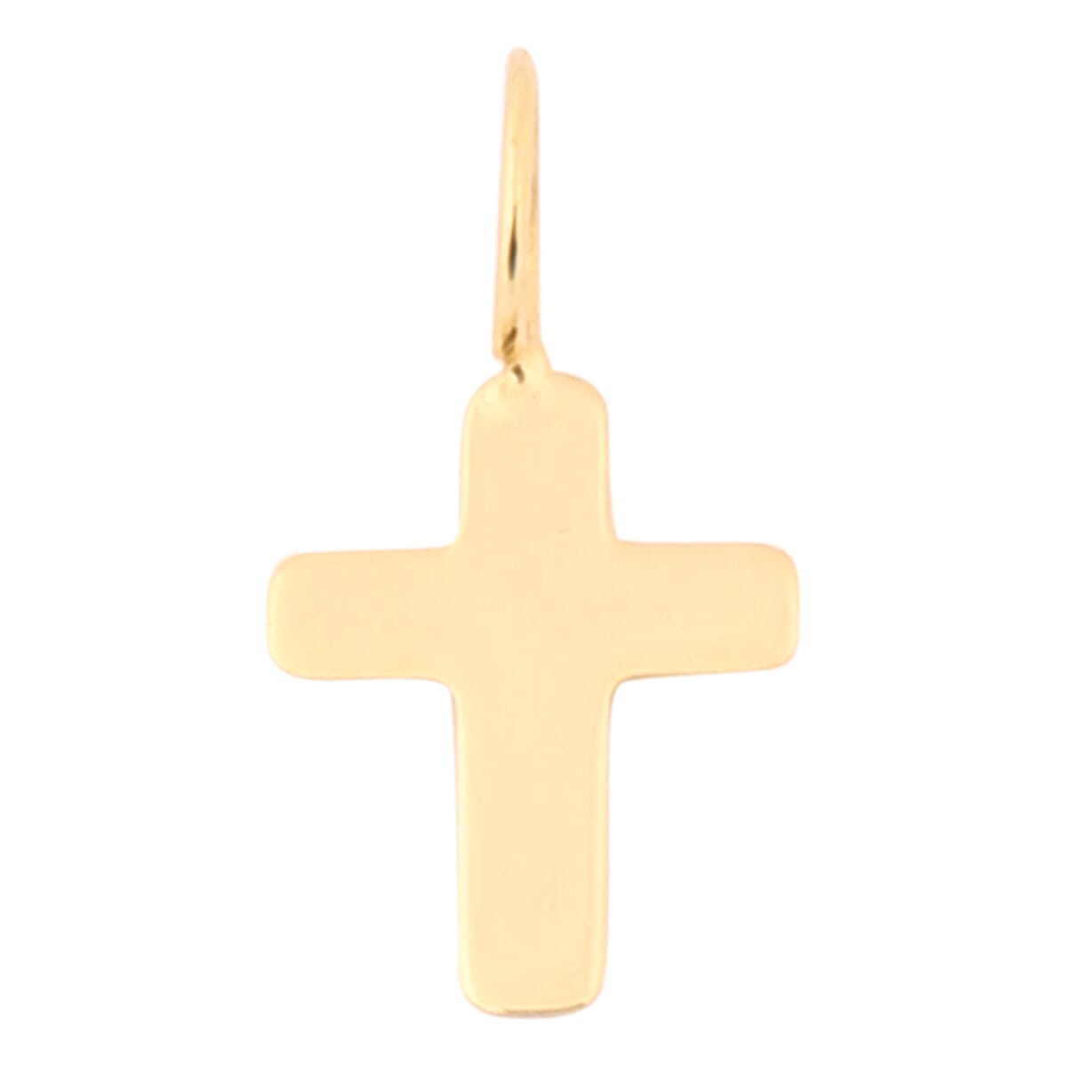 Italian Made - 9K Yellow Gold Cross Pendant
