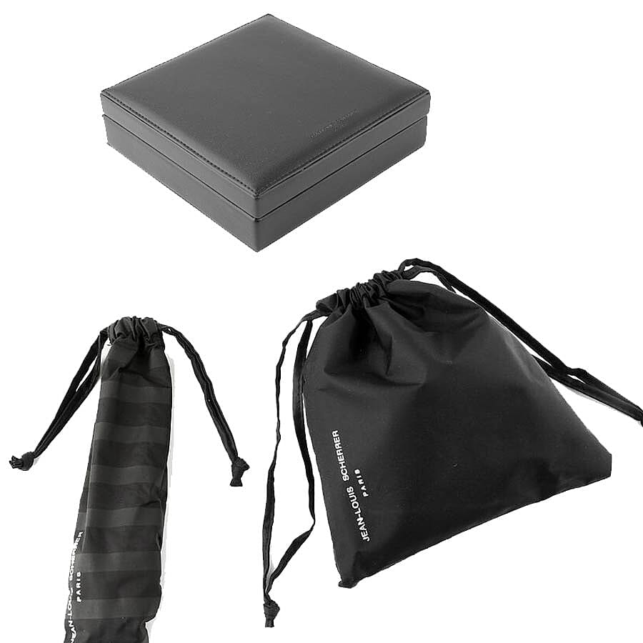 Jean-Louis Scherrer Golden Alarm Clock and Black Galaxie Ball Pen