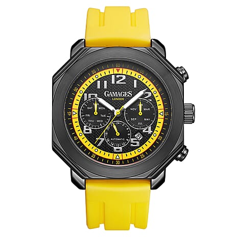 GAMAGES OF LONDON Limited Edition Hand Assembled Contemporary Automatic Yellow