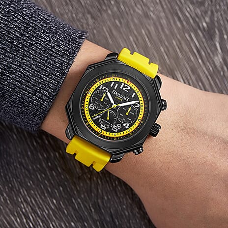 GAMAGES OF LONDON Limited Edition Hand Assembled Contemporary Automatic Yellow