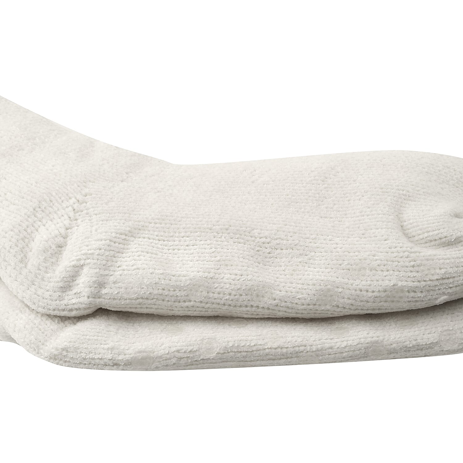 Elizabeth Rose Comfy & Cozy Slipper Socks - Cream