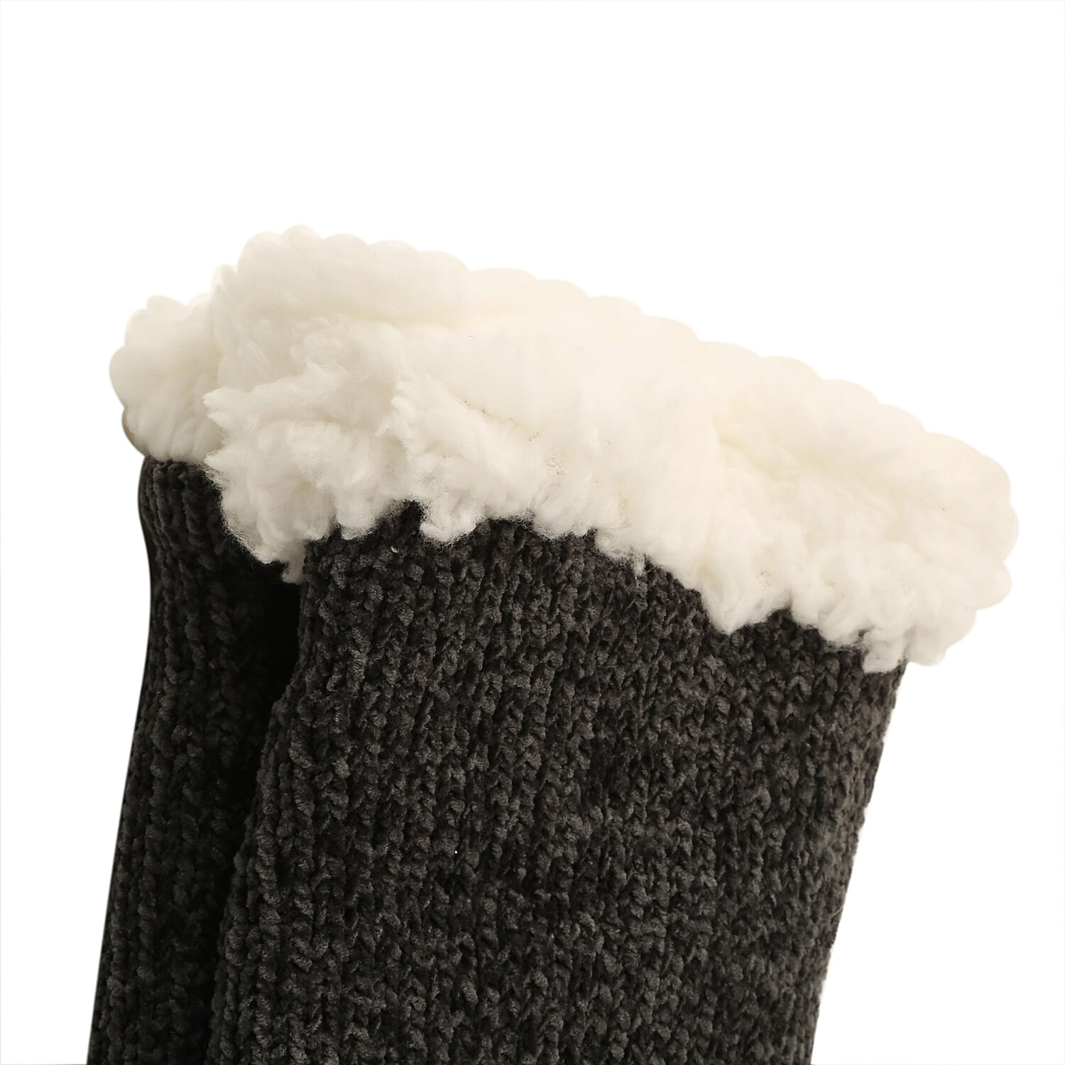 Elizabeth Rose Comfy & Cosy Slipper Socks - Grey