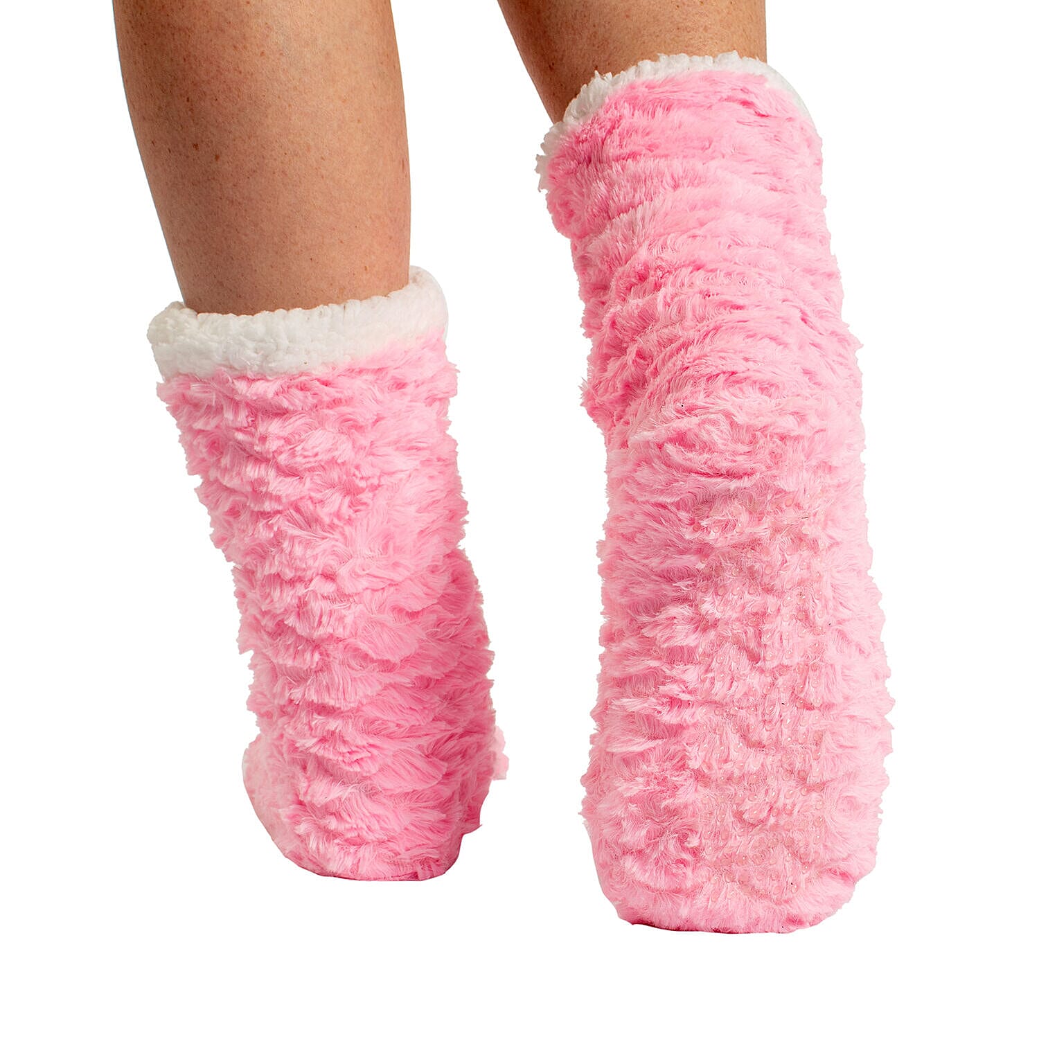 Elizabeth Rose Chunky Slipper Socks