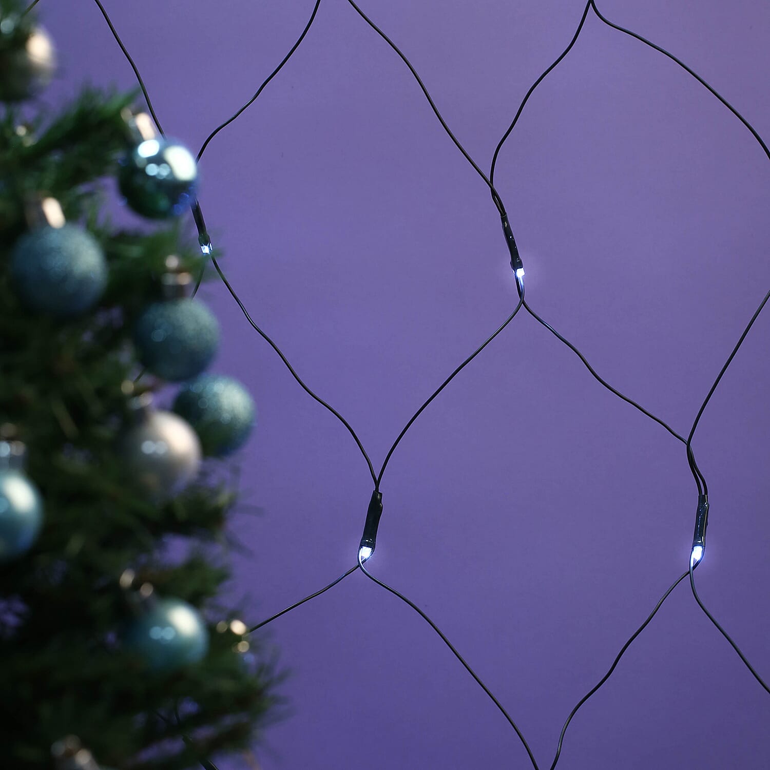 150 LED Net Chaser Lights - White