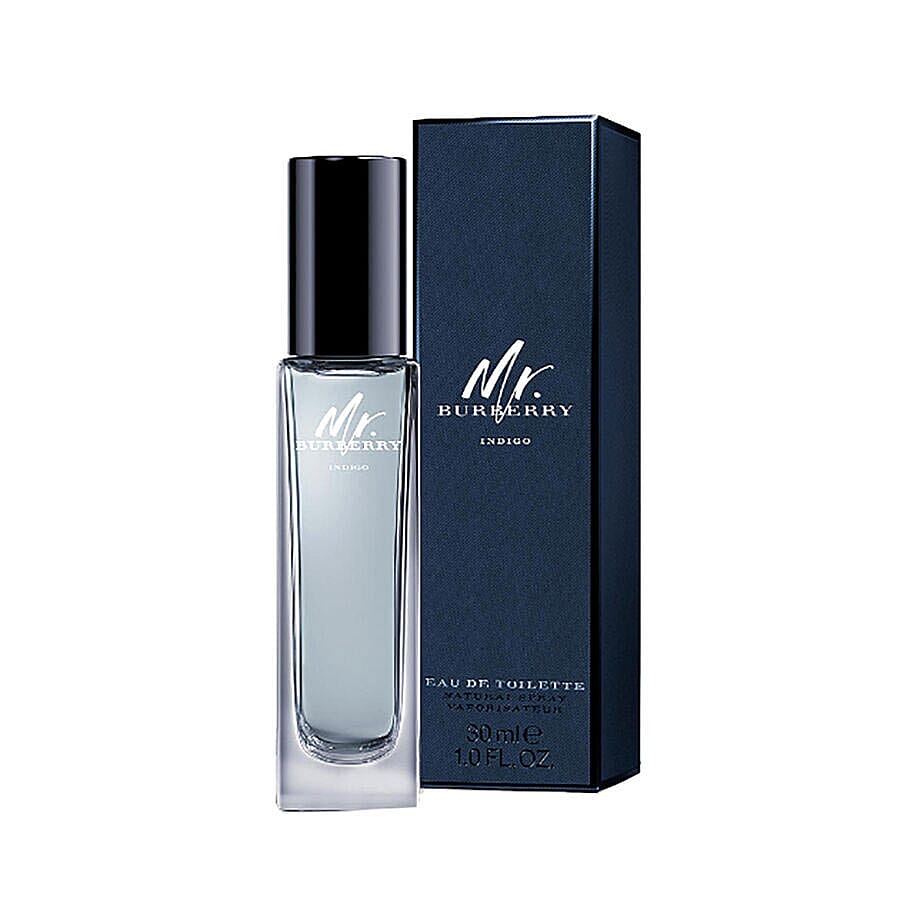 Mr Burberry- Indigo Eau De Toilette - 30ml & Mr Burberry Indigo Face Moisturiser - 75ml